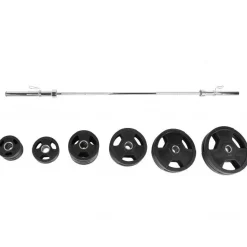 Langhantel Set Olympia Kunststoff Gripper 130 kg