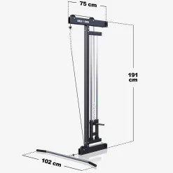 Latzugmaschine zur Wandbefestigung