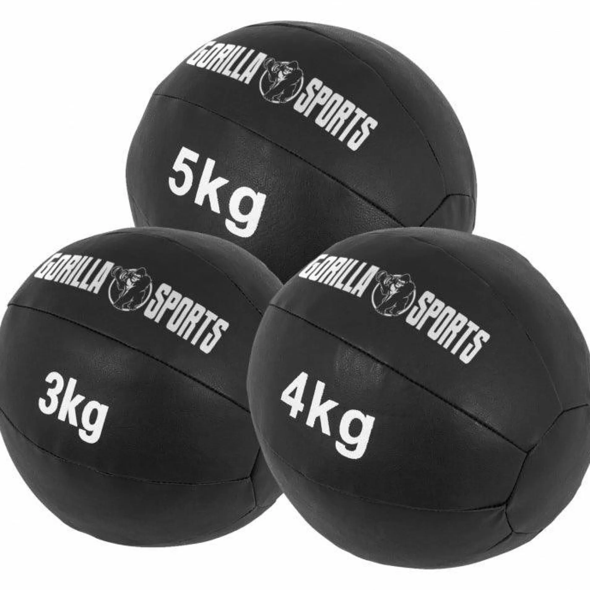 Medizinball Wall Ball aus Kunstleder 1 - 10 kg
