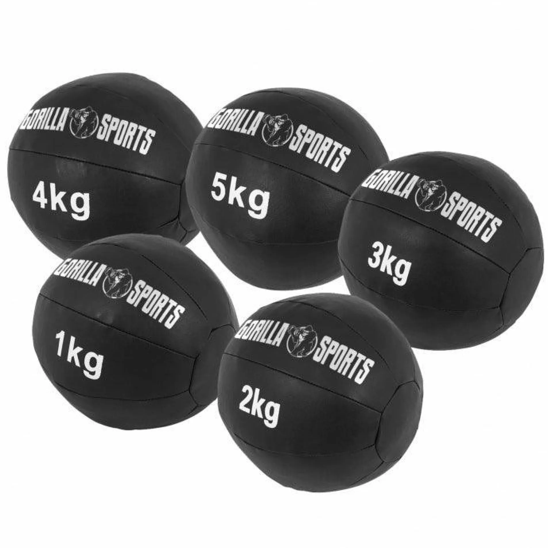 Medizinball Wall Ball aus Kunstleder 1 - 10 kg
