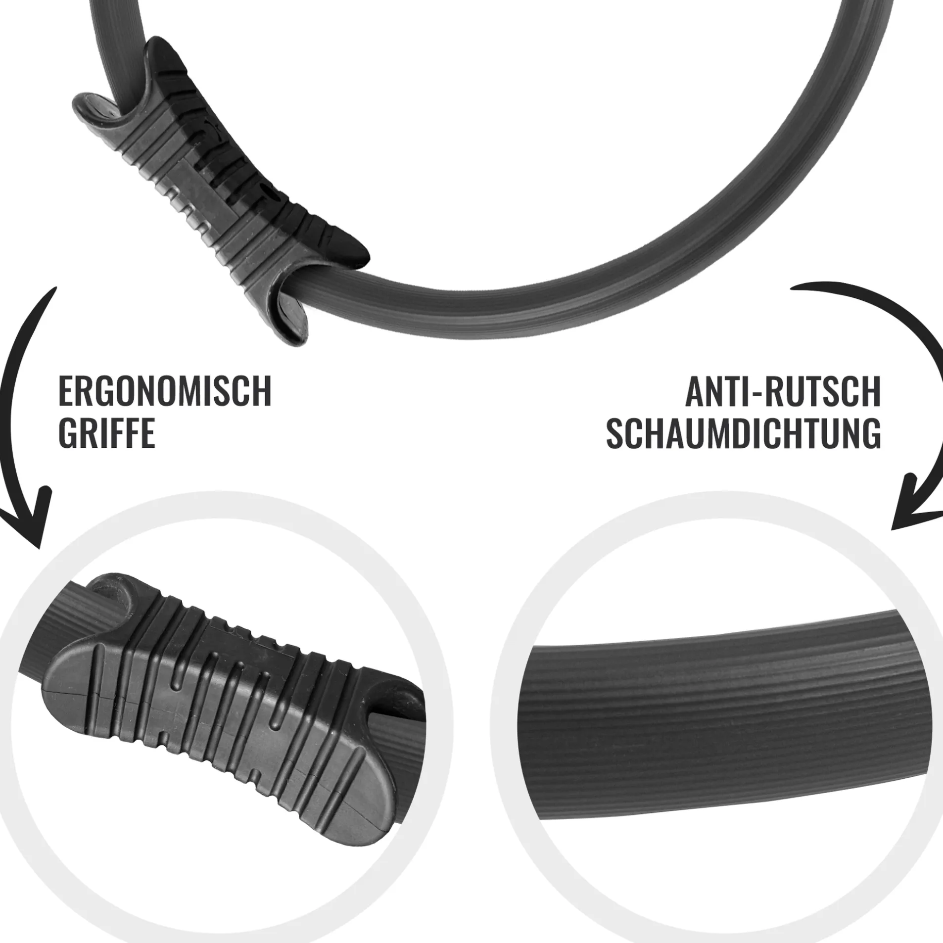 Pilates Ring gepolstert 39 cm