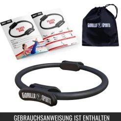 Pilates Ring rutschfest 36 cm inkl, Anleitung und Tragebeutel