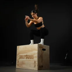 Plyo Box aus Holz 61 x 51 x 76 cm