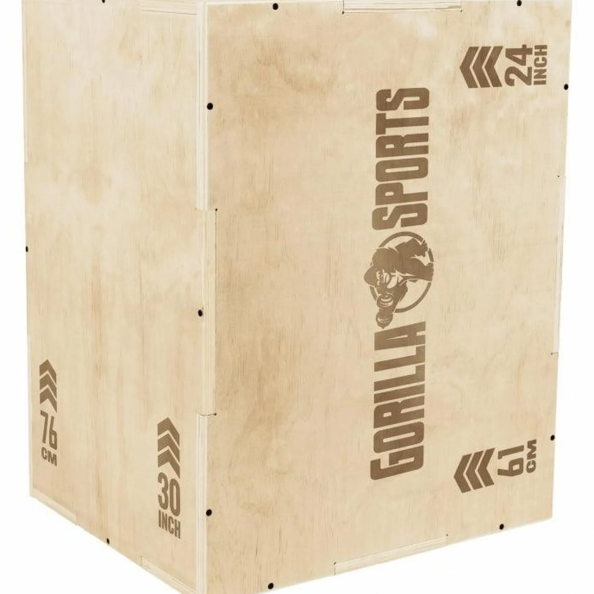 Plyo Box aus Holz 61 x 51 x 76 cm