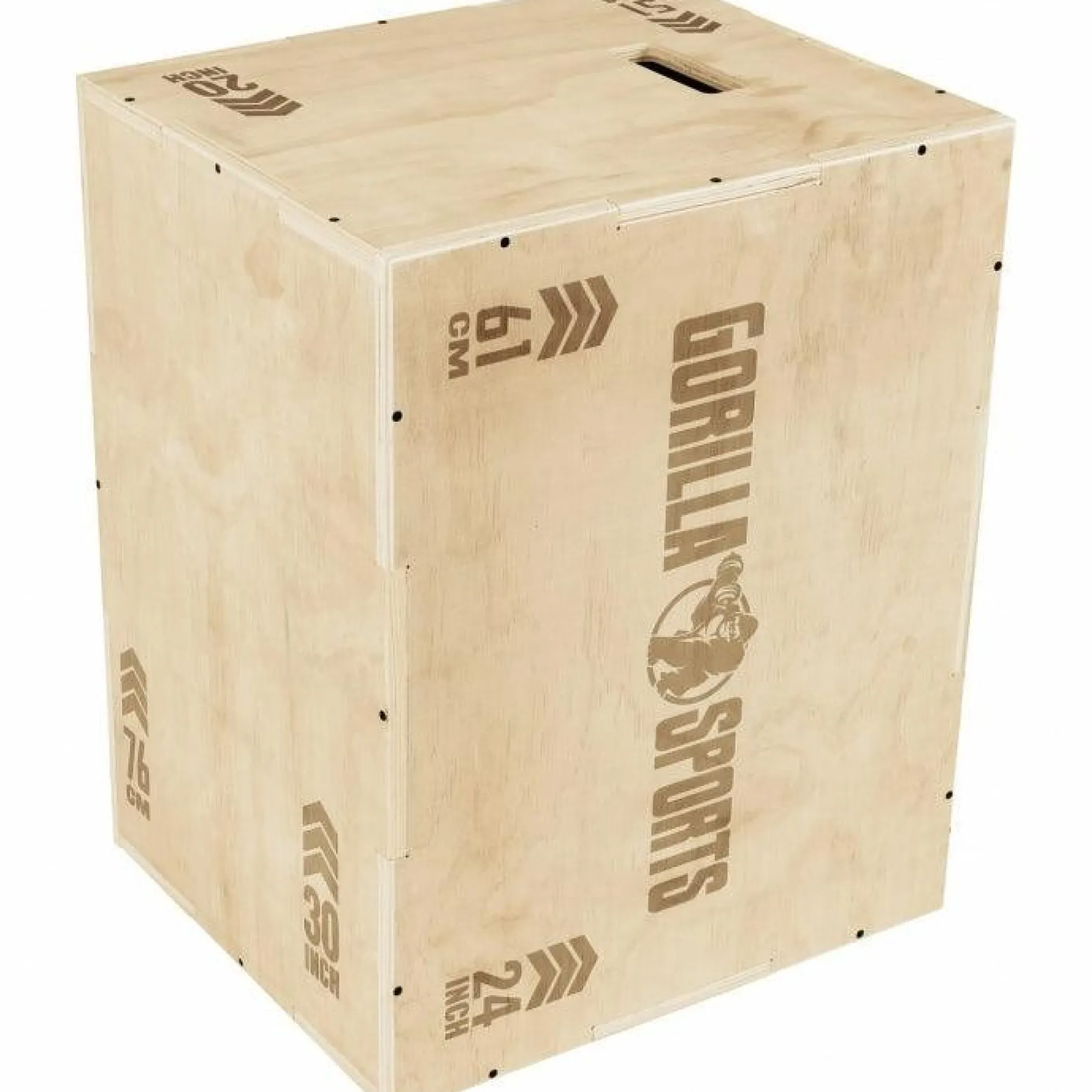 Plyo Box aus Holz 61 x 51 x 76 cm
