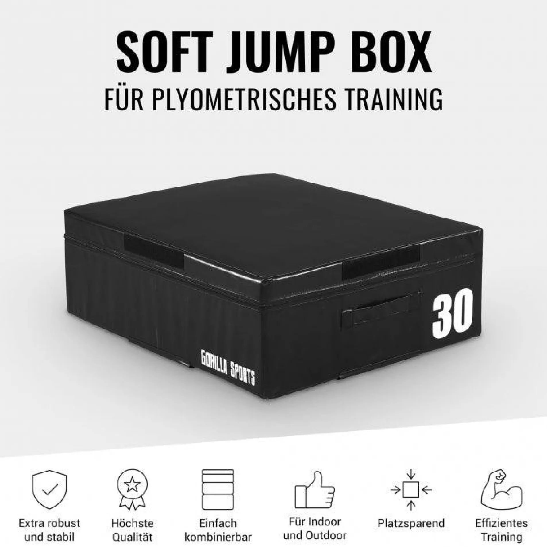 Plyo Box Soft mit Klettverschluss 15 - 60 cm