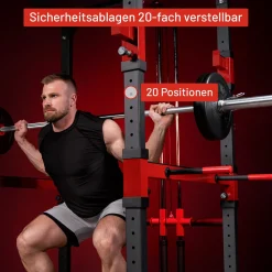 Power Rack mit Kabelzug