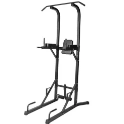 Power Tower Dip Station mit Klimmzustange und Sit-Up Trainer