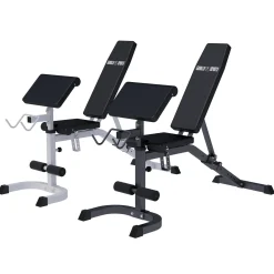 Schrägbank verstellbar inkl, Curltisch
