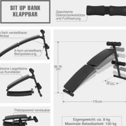 Sit Up Bank klappbar