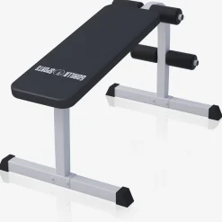 Sit Up Hantelbank Weiss/Schwarz