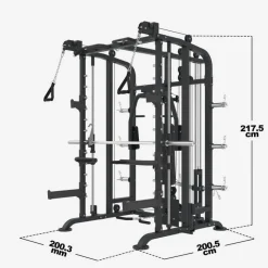 Smith Machine inkl, Klimmzugstange, Kabelzug und Butterfly