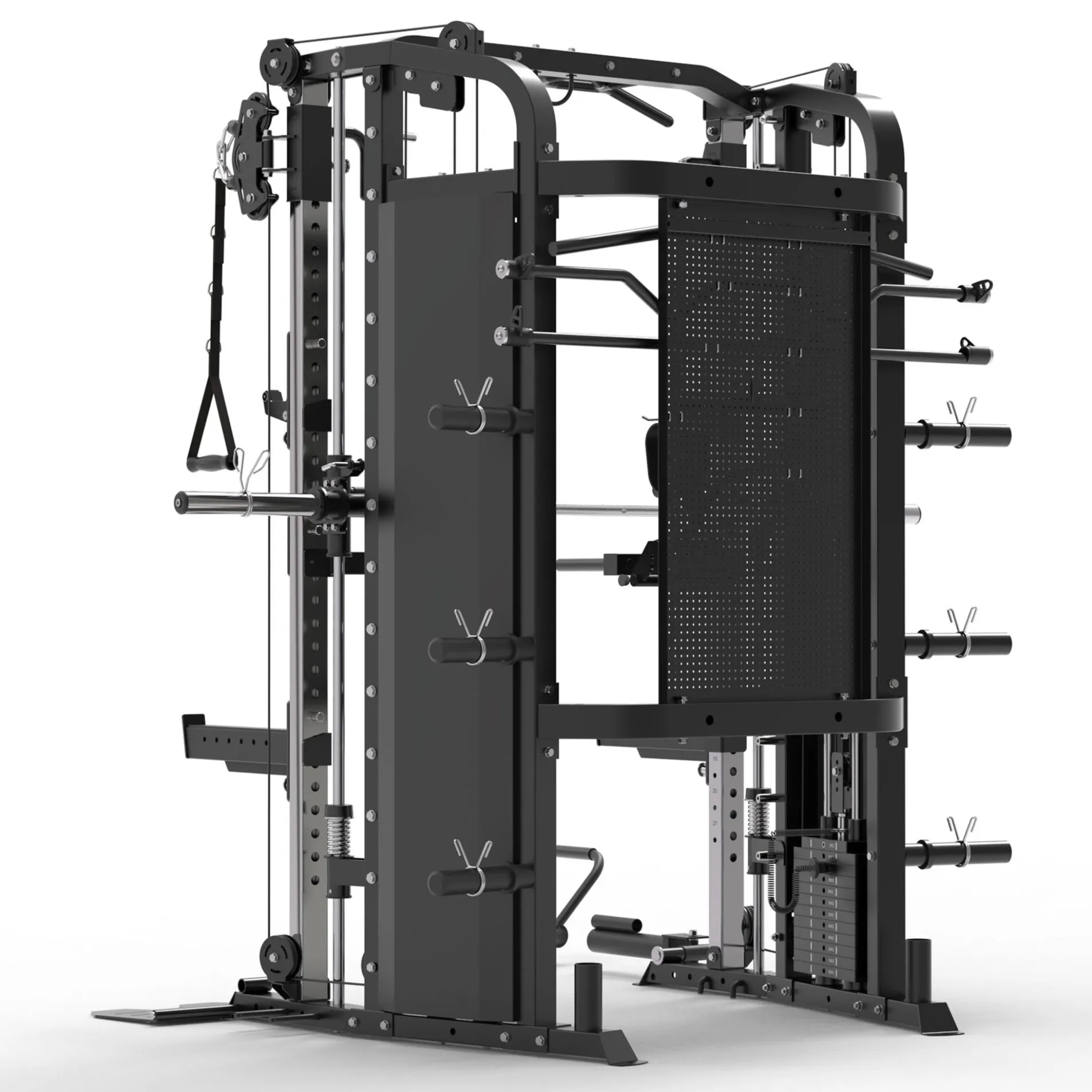 Smith Machine X5 mit Gewichten