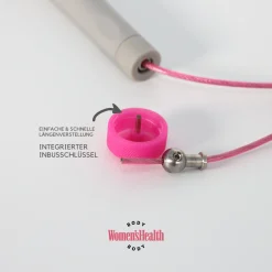 Springseil Pink/Grau