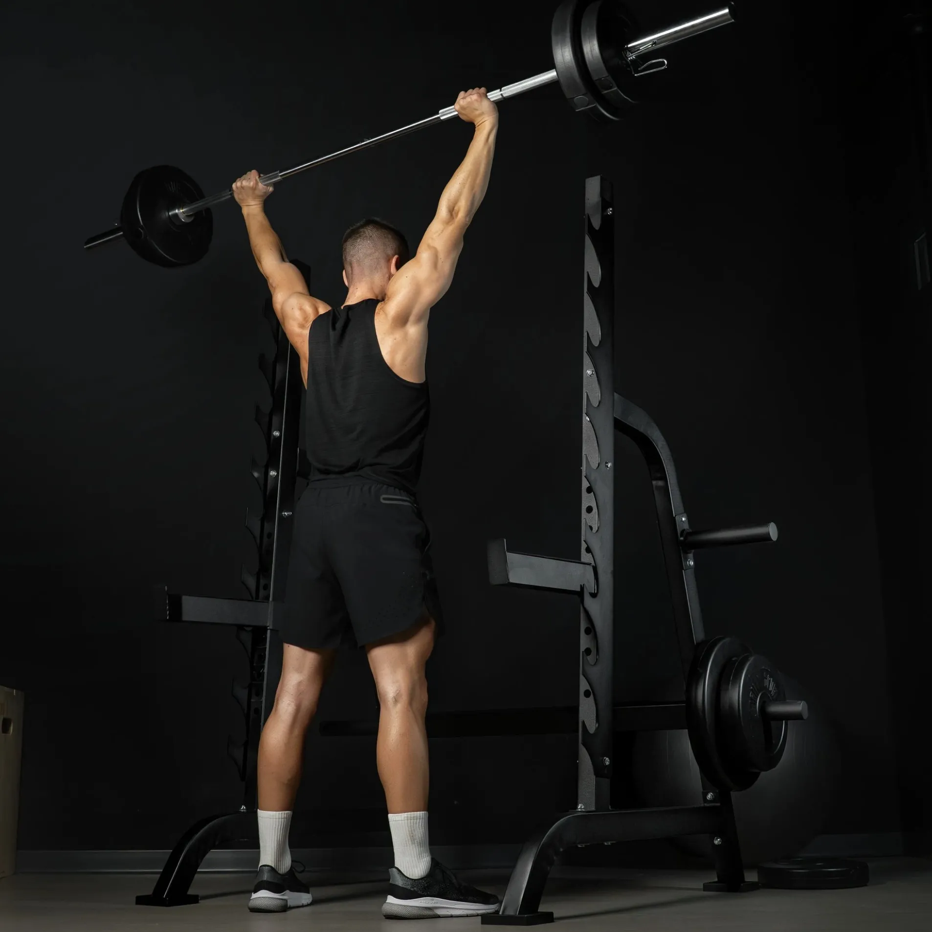 Squat Rack inkl, Safety Ablagen