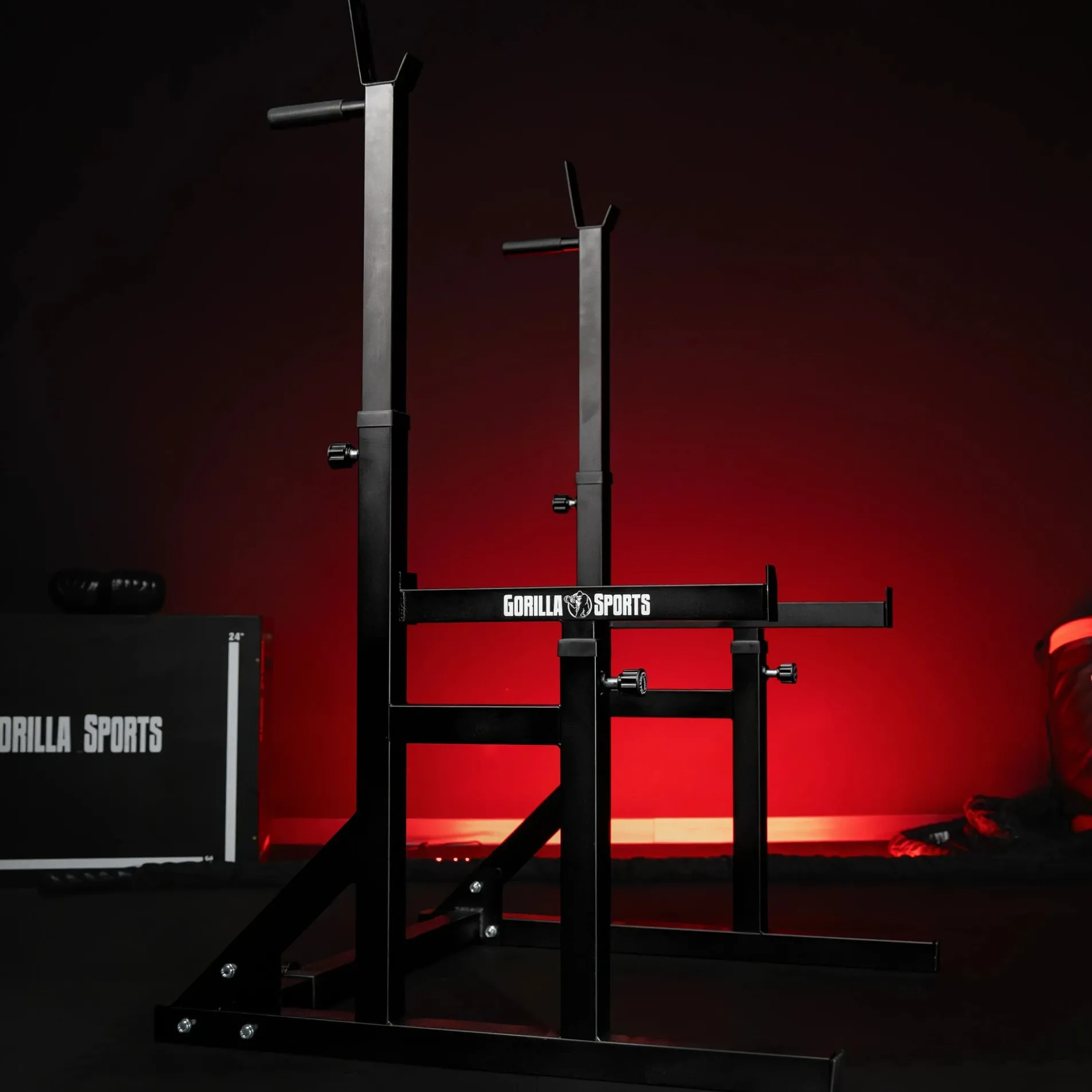 Squat Rack verstellbar in Höhe und Breite