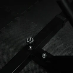 Squat Rack verstellbar in Höhe und Breite inkl, Hantelscheibenablage