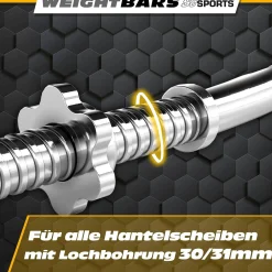 SZ Curlstange 120 cm 30/31 mm
