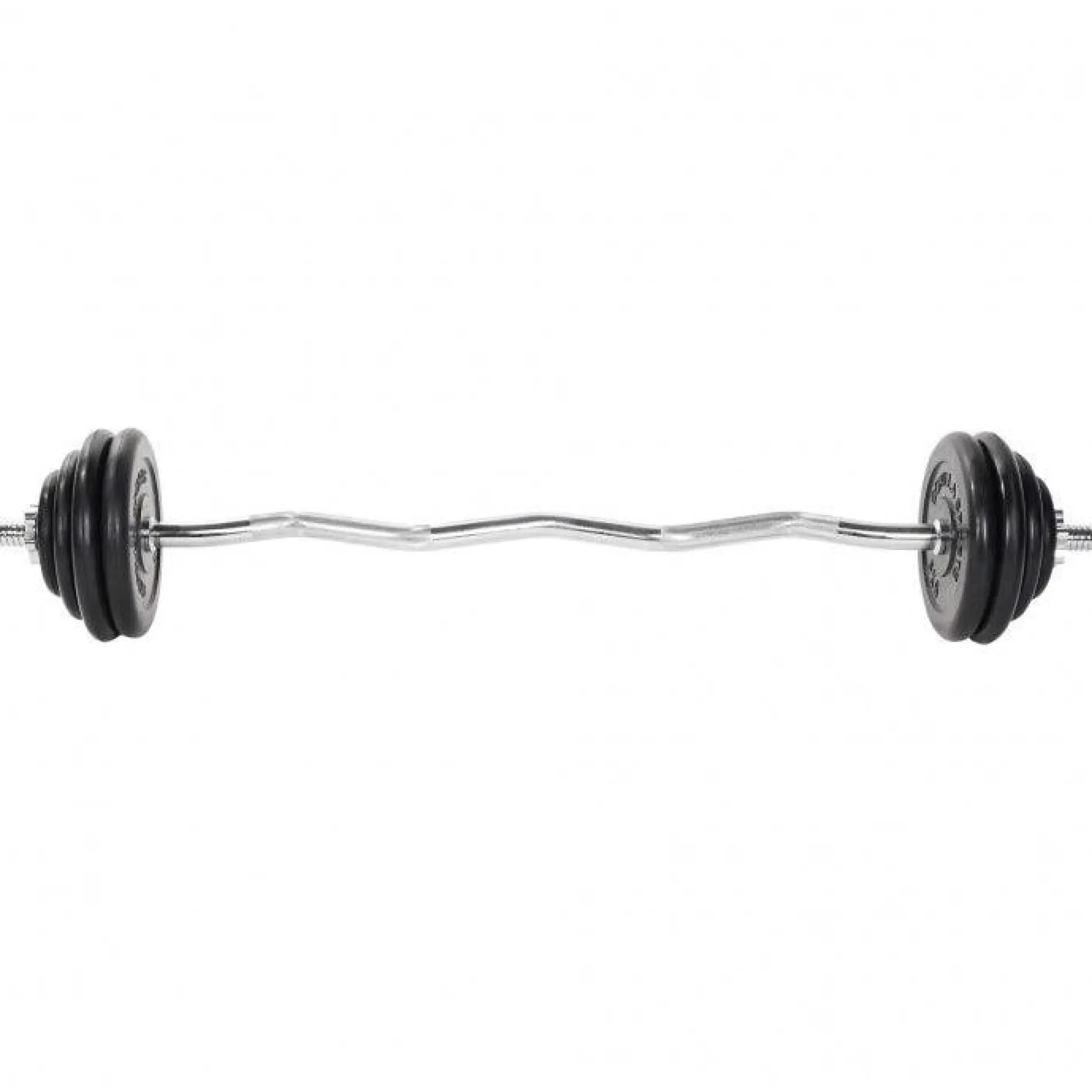 SZ-Curlset Gummi 35 kg mit Sternverschlüssen