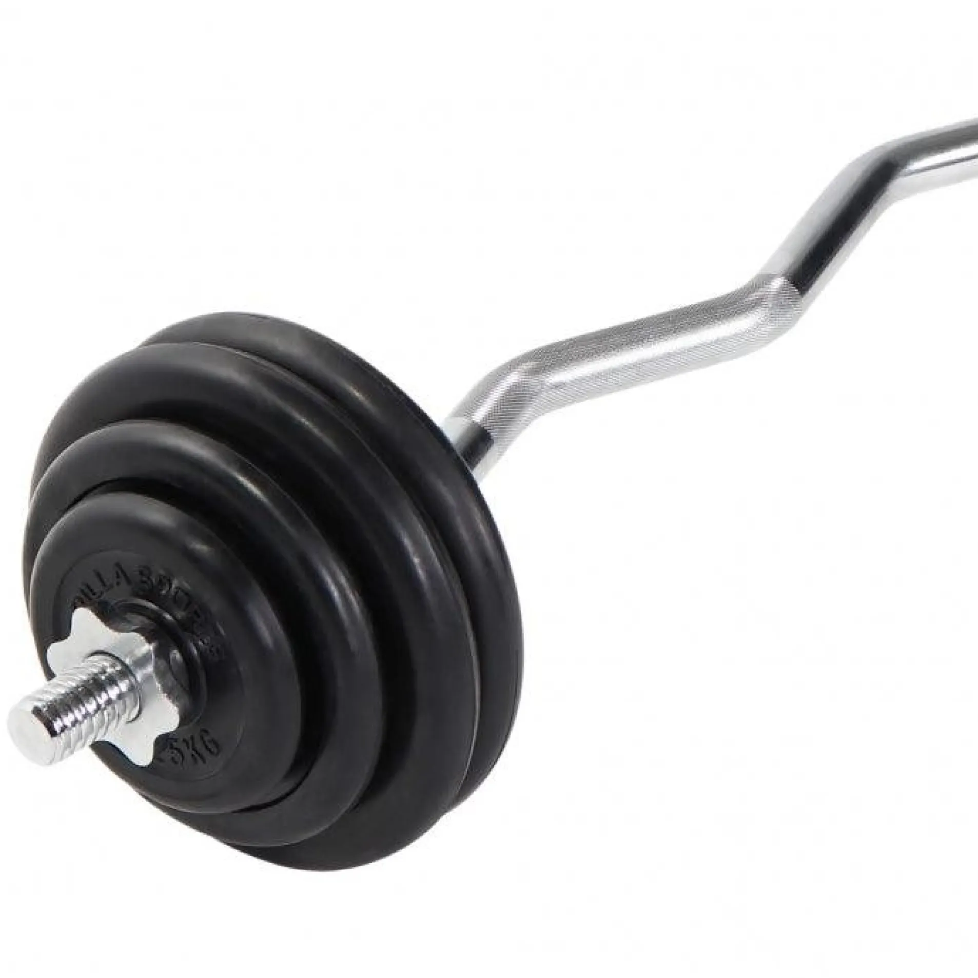 SZ-Curlset Gummi 35 kg mit Sternverschlüssen