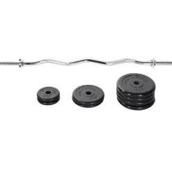 SZ-Curlset Gummi 35 kg mit Sternverschlüssen