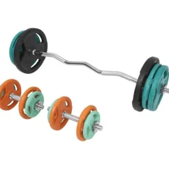 SZ-Curlset Gummi Gripper 70 kg mit Verschlüssen