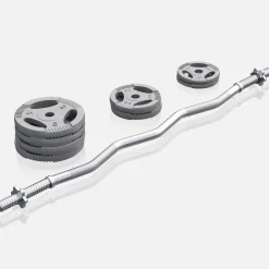 SZ-Curlset Gusseisen Gripper 35 kg mit Sternverschlüssen