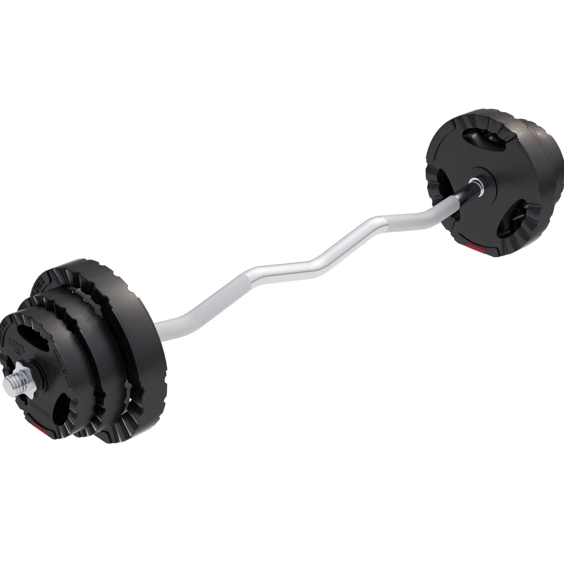 SZ-Curlset Kunststoff Gripper 25 kg mit Sternverschlüssen