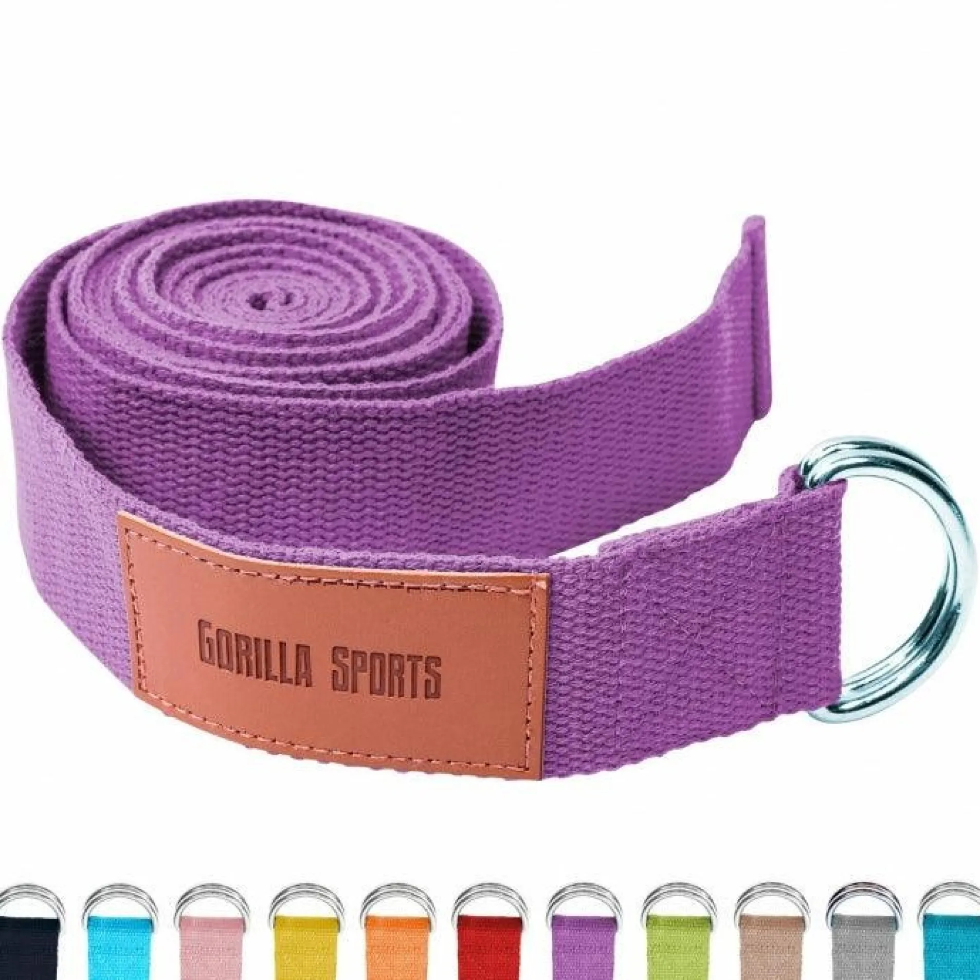 Yogagurt in verschiedenen Farben