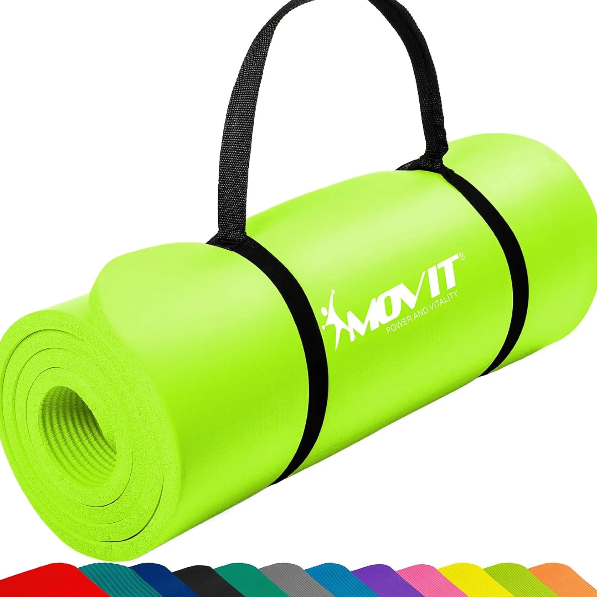 Yogamatte 10/15 mm Dicke