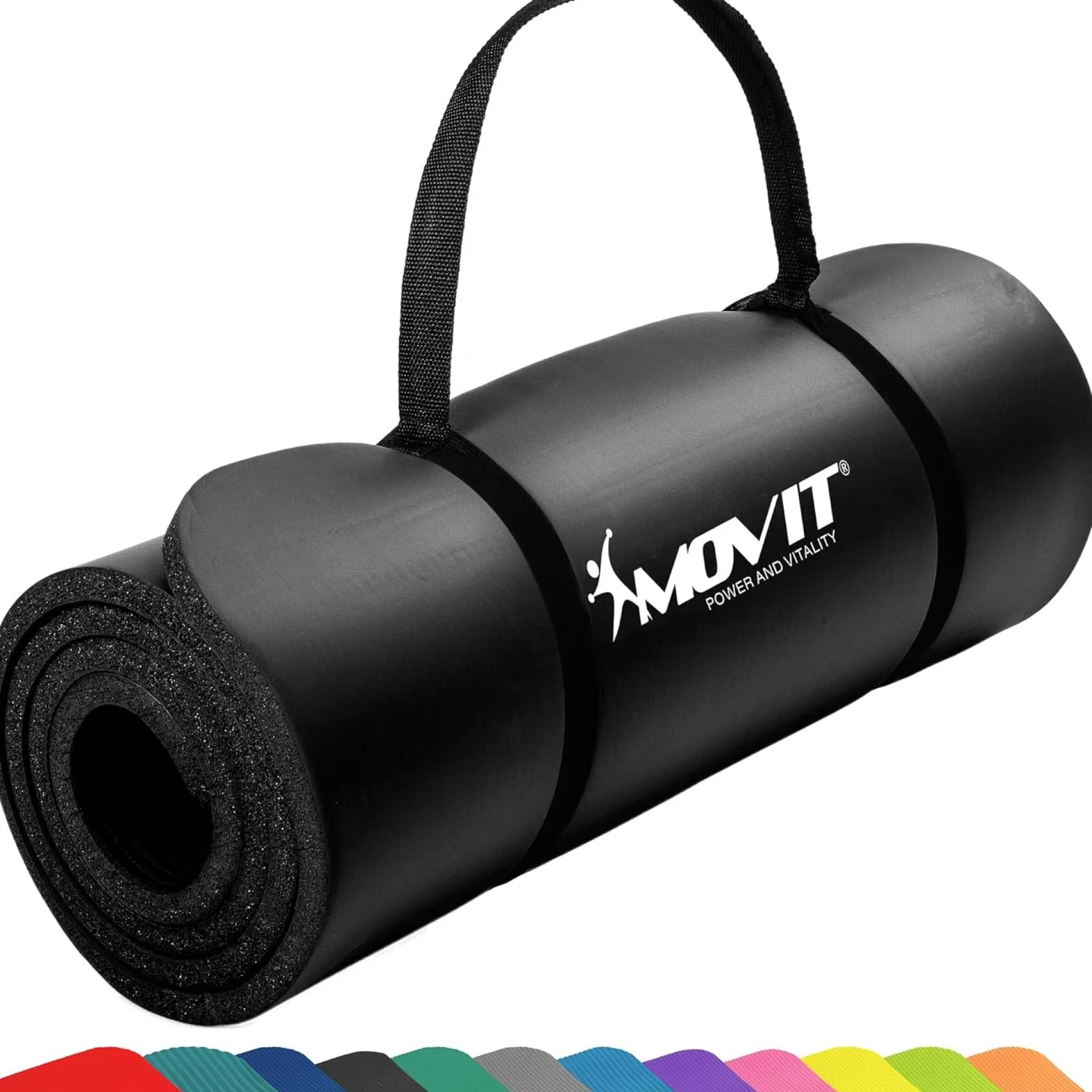 Yogamatte 10/15 mm Dicke