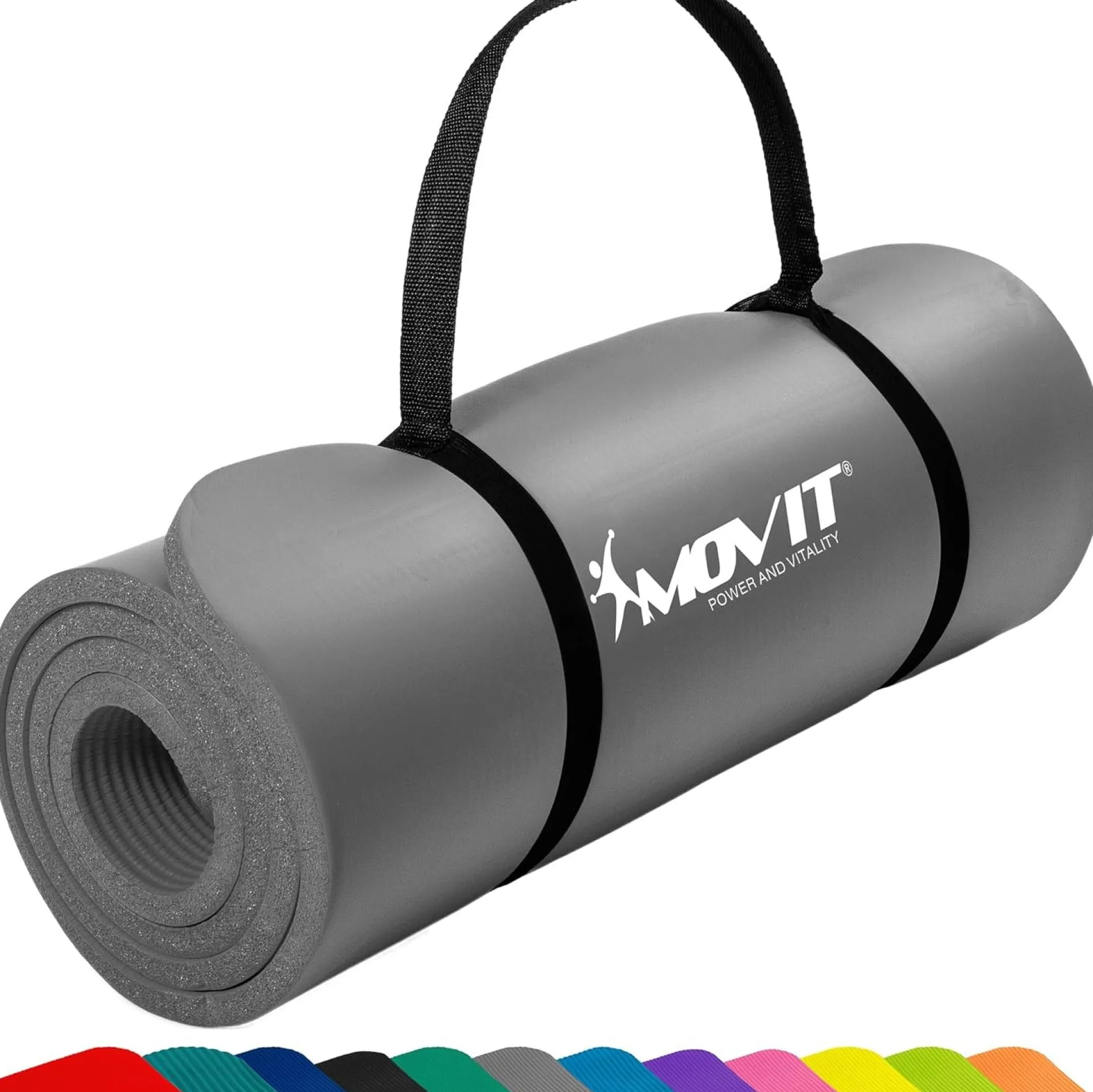 Yogamatte 10/15 mm Dicke