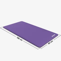 Yogamatte mit Tragegurt 190 x 60/100 x 1,5 cm