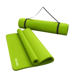 Yogamatte mit Tragegurt 190 x 60/100 x 1,5 cm