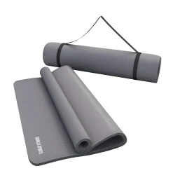 Yogamatte mit Tragegurt 190 x 60/100 x 1,5 cm