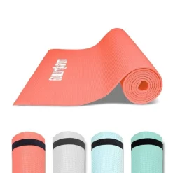 Yogamatte PVC mit Tragegurt 60 cm Breite und 0,5 cm Dicke